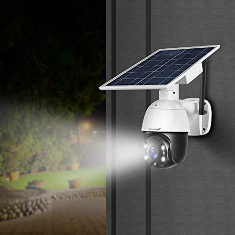 Outdoor Security Camera,Solar Powered Battery WiFi Camera Wirefree